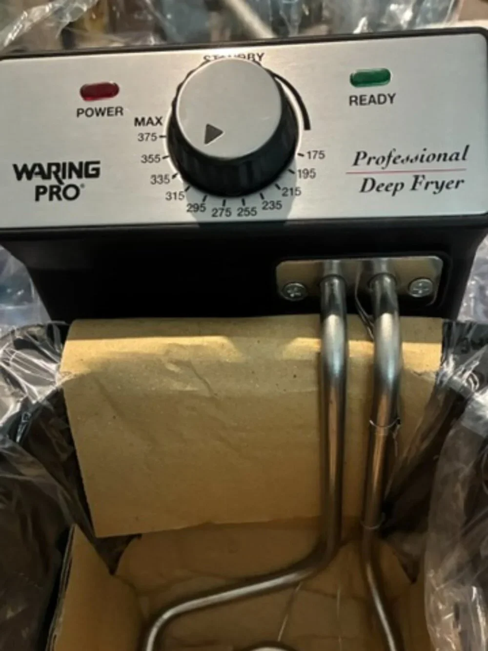 Waring Pro Deep Fryer DF55 2 Quart Stainless Steel Professional Quality